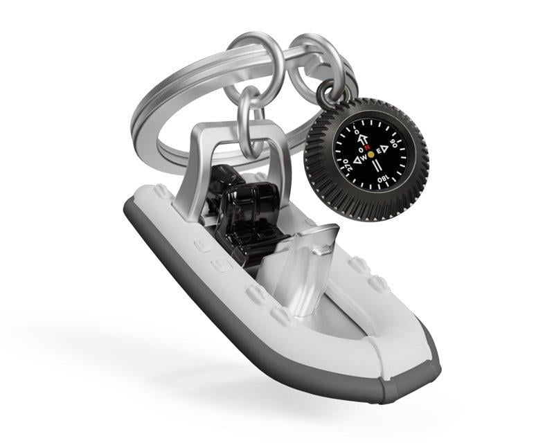  Metalmorphose Kauçuk Motorboat Anahtarlık