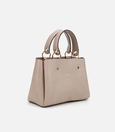  Kadın Deri Vizon Omuz Çantası