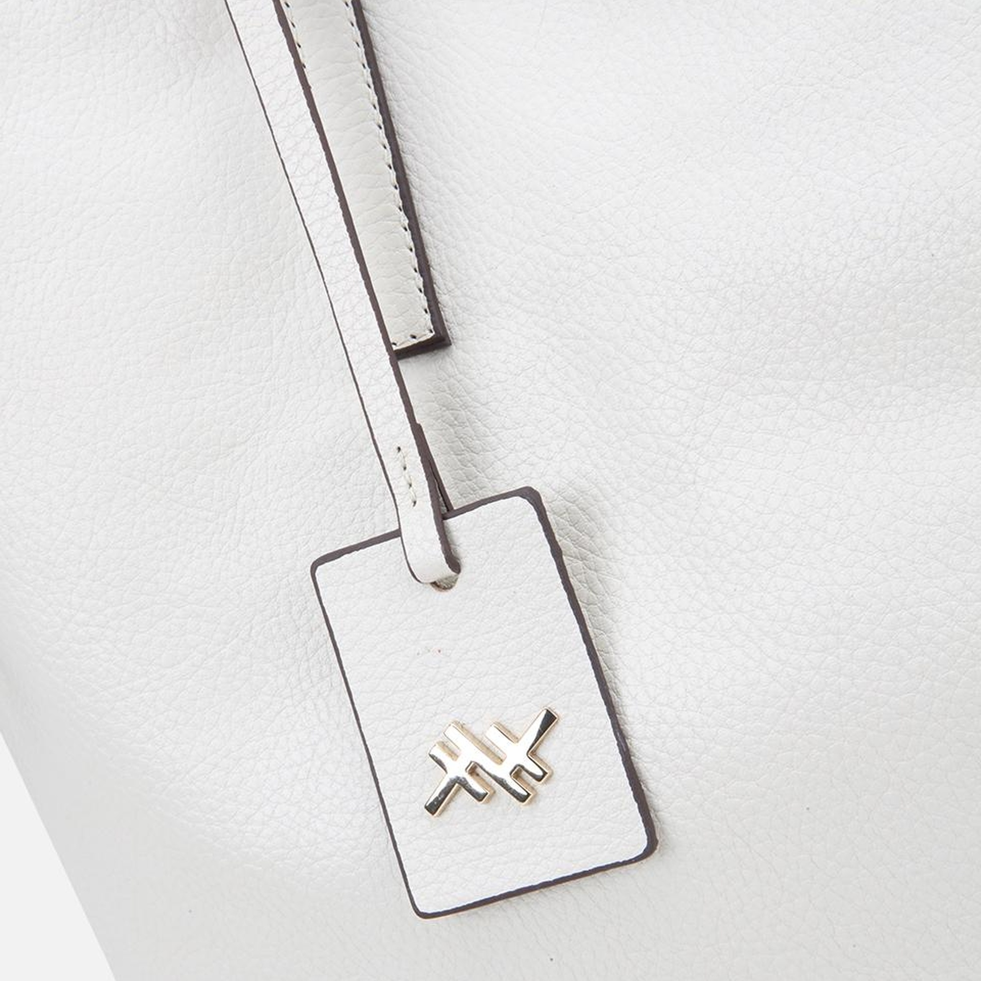 Kadın Deri Ekru Tote Çanta