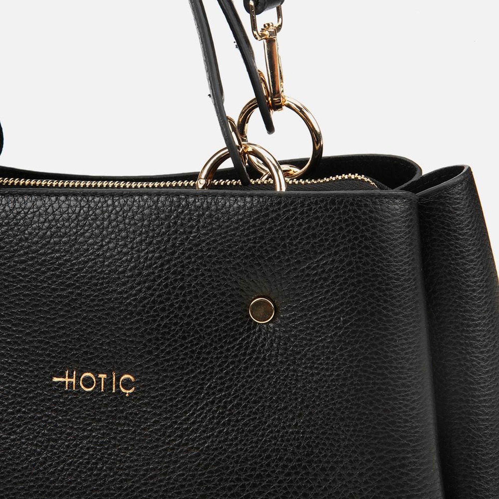 Kadın Deri Siyah Omuz Çantası