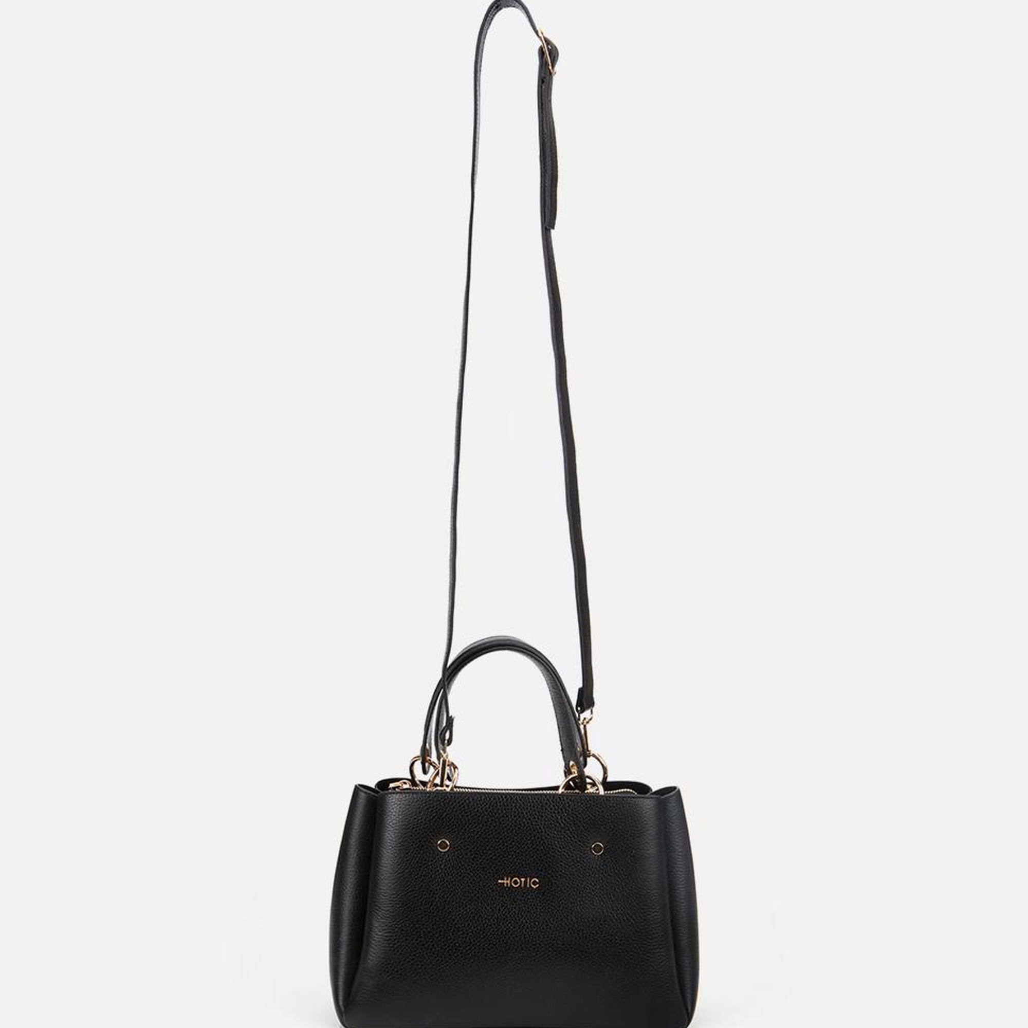 Kadın Deri Siyah Omuz Çantası