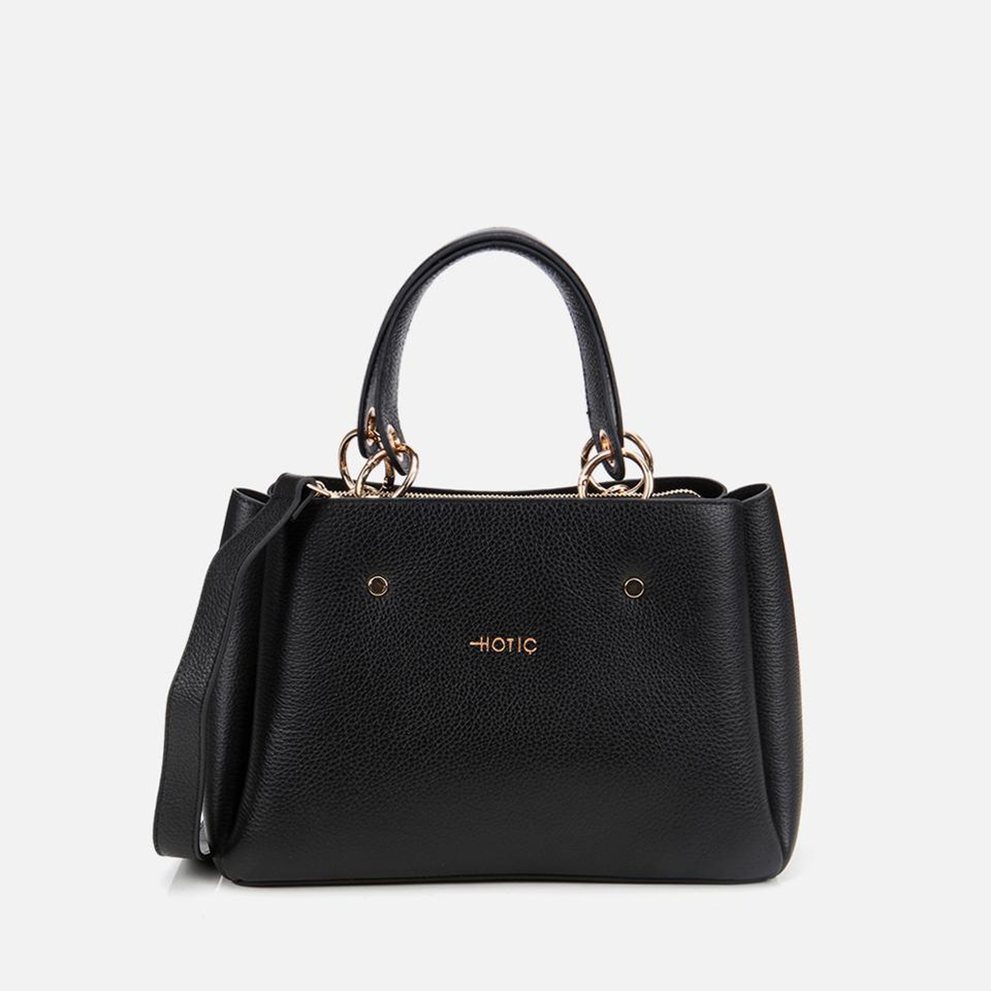 Kadın Deri Siyah Omuz Çantası