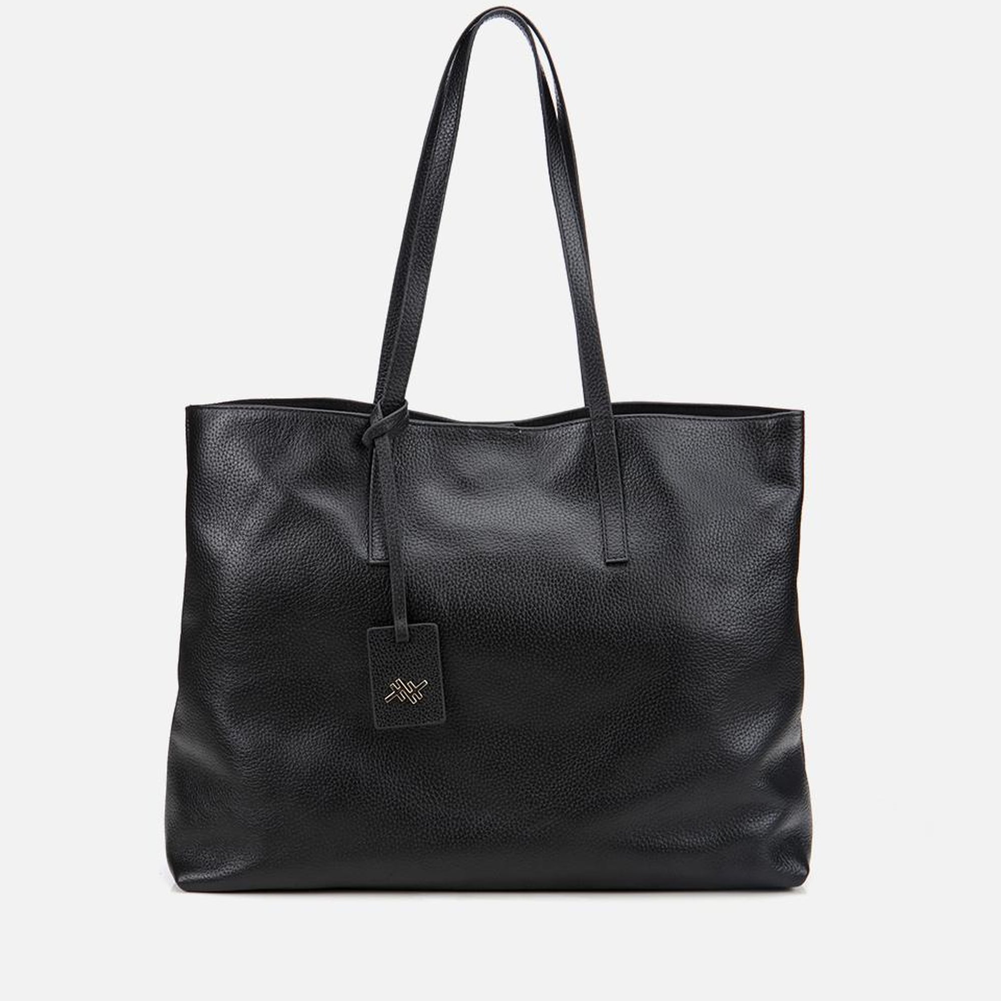 Kadın Deri Siyah Tote Çanta