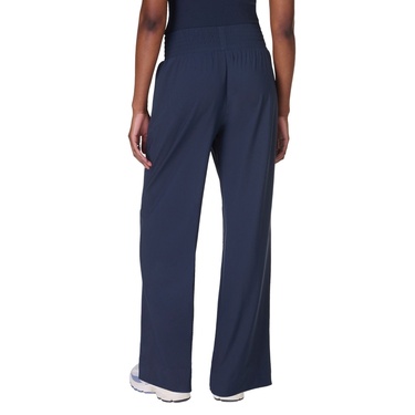  Sweaty Betty Explorer Wide Leg Track Pant Kadın Mavi Pantolon