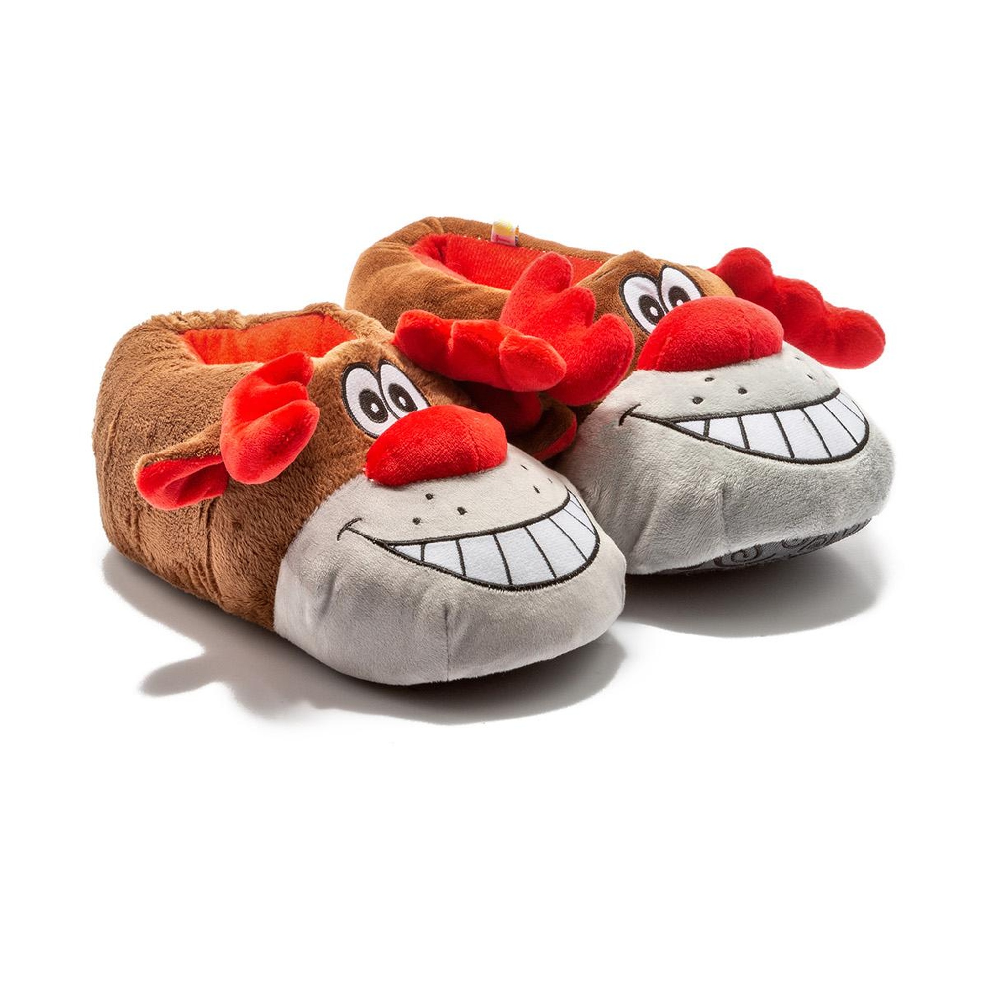 Happy Unisex Hayvanlı Panduf Kahverengi 36/43