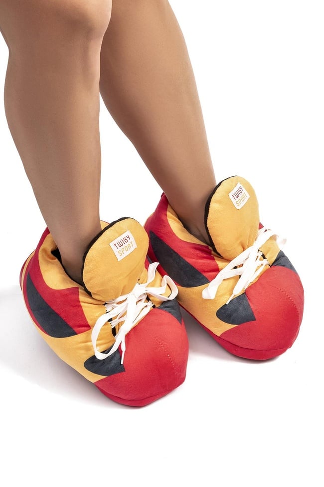  Sorty Unisex Hayvanlı Panduf Kırmızı 37/46