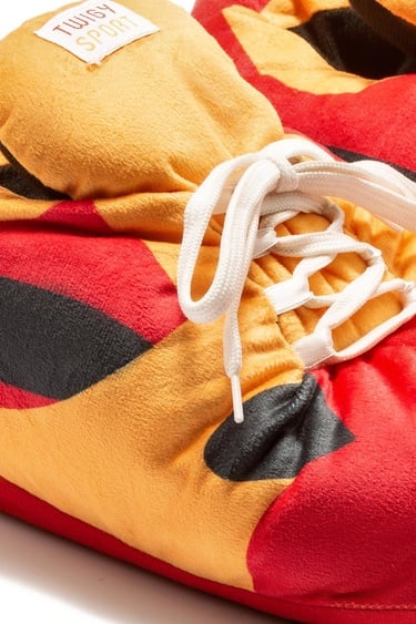  Sorty Unisex Hayvanlı Panduf Kırmızı 37/46