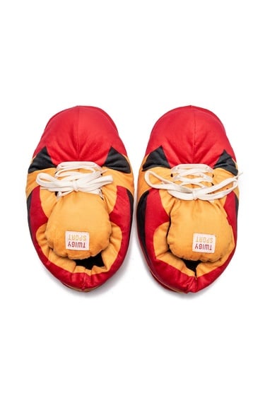  Sorty Unisex Hayvanlı Panduf Kırmızı 37/46