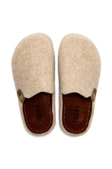  Teina Kadın, Garson Boy Ev Terliği Krem 36/40