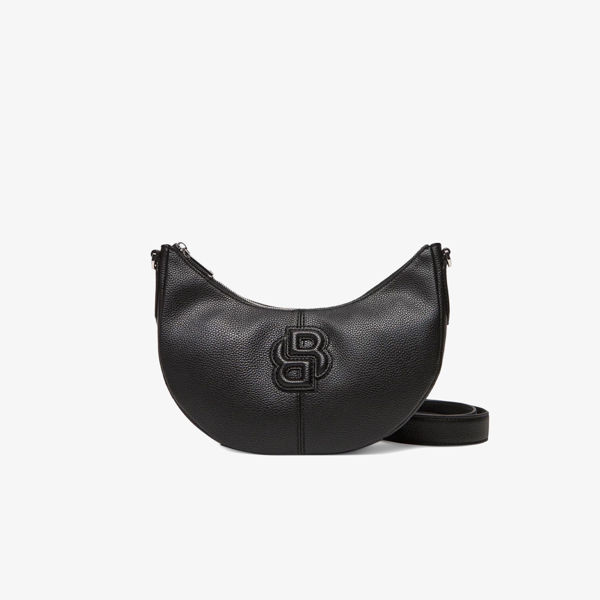 Boss Anett Halfmoon Kadın Siyah Çapraz Çanta