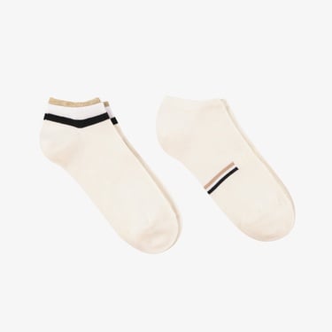  Boss Double Kadın Beyaz Çorap