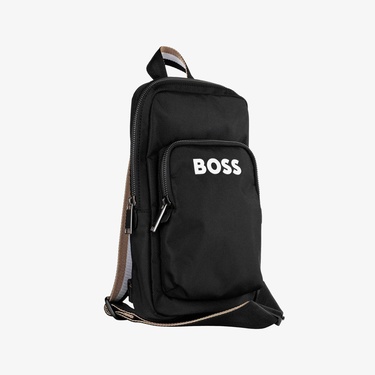  Boss Catch Monostrap Erkek Siyah Sırt Çantası