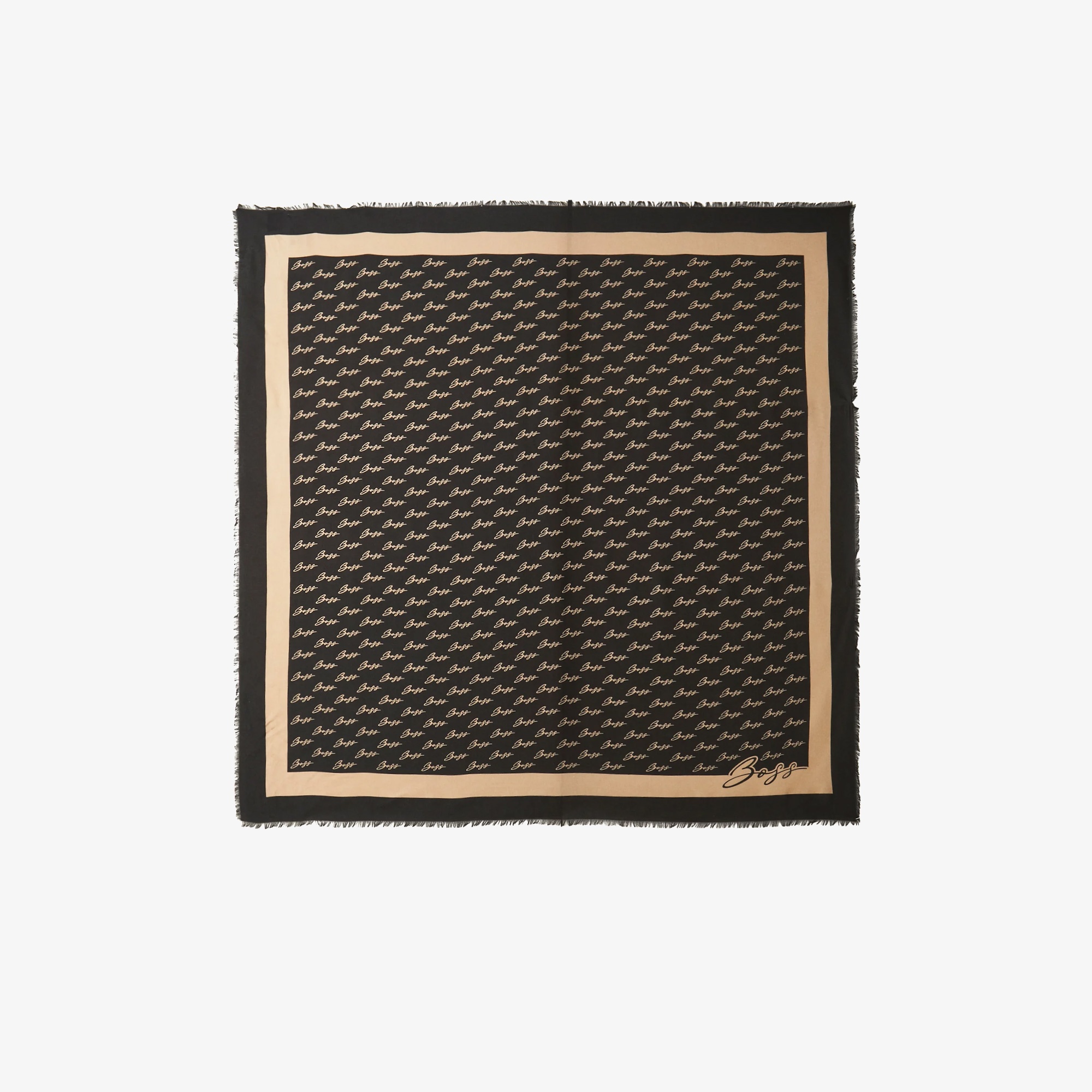 Boss Lyza Kadın Siyah Atkı