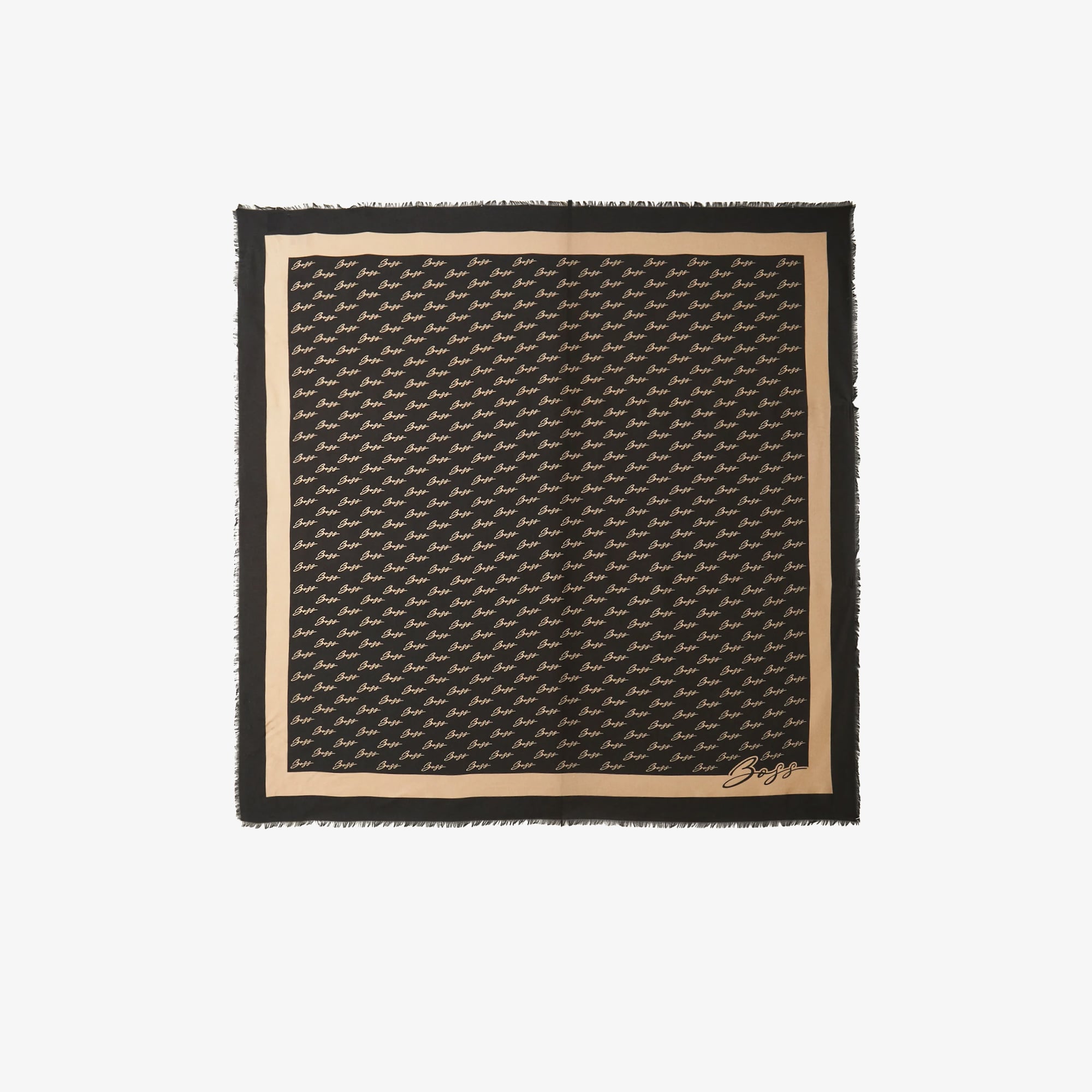  Boss Lyza Kadın Siyah Atkı