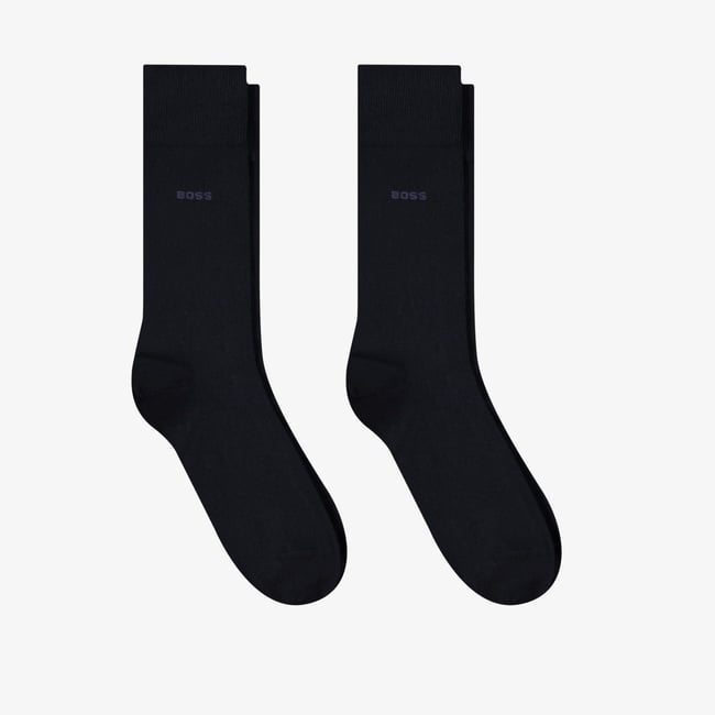  Boss Erkek Koyu Mavi 2'li Çorap