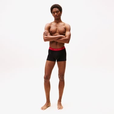 Tommy Hilfiger Trunk Erkek 3'lü Siyah Boxer