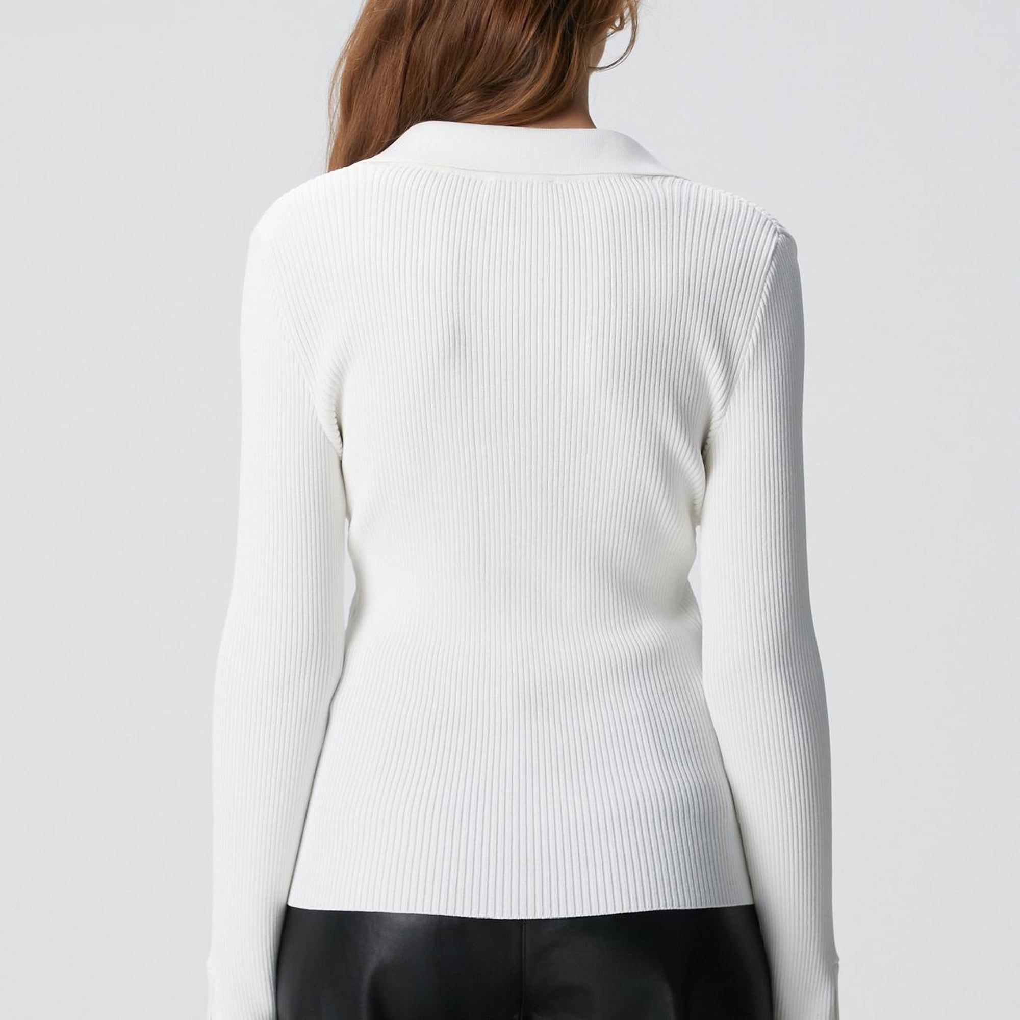 Network Kadın Kırık Beyaz Düğme Detaylı Triko Kazak