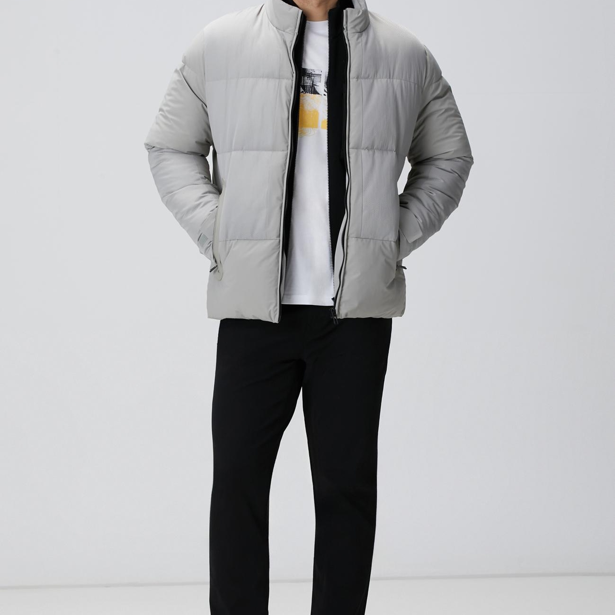 Network Erkek Beyaz T-shirt