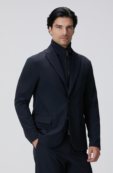  Network Erkek N-Tech Siyah Ceket