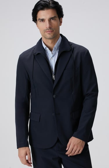  Network Erkek N-Tech Siyah Ceket