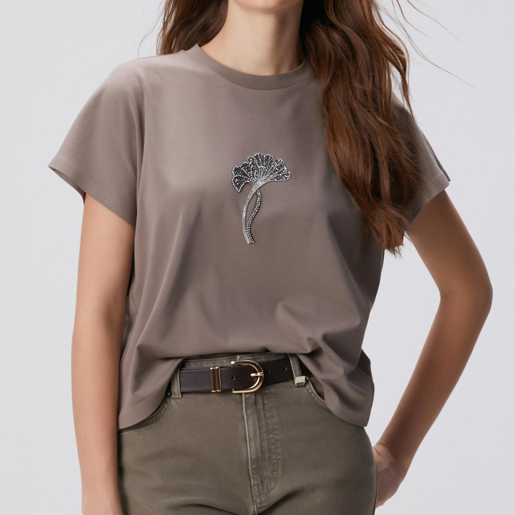 Network Kadın Vizon T-shirt