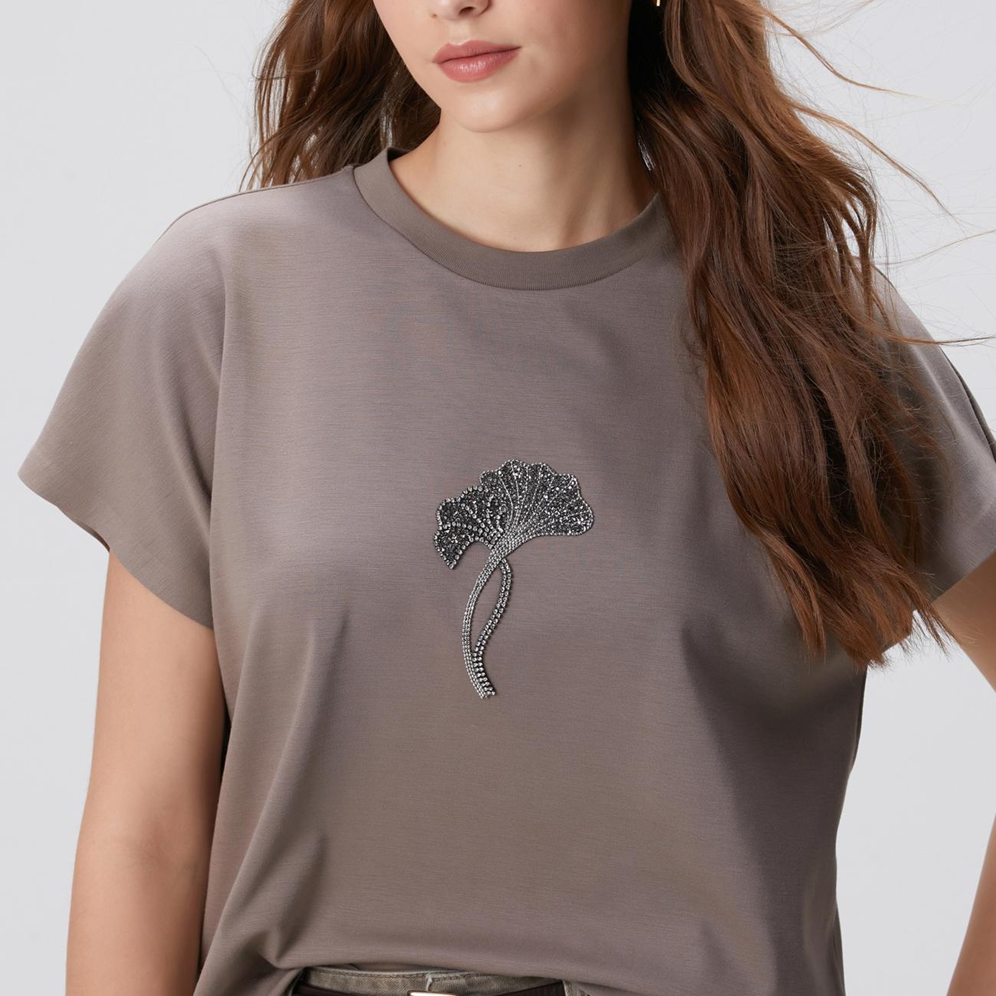 Network Kadın Vizon T-shirt