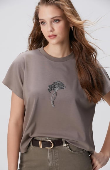  Network Kadın Vizon T-shirt