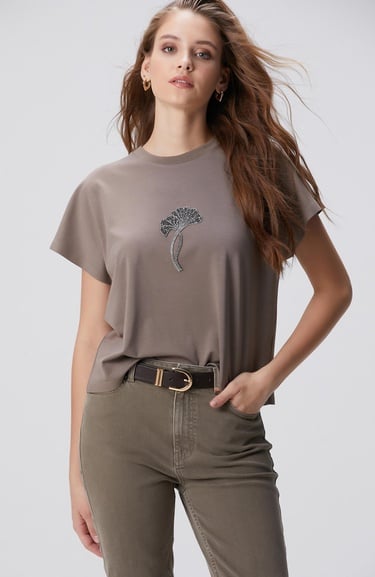  Network Kadın Vizon T-shirt