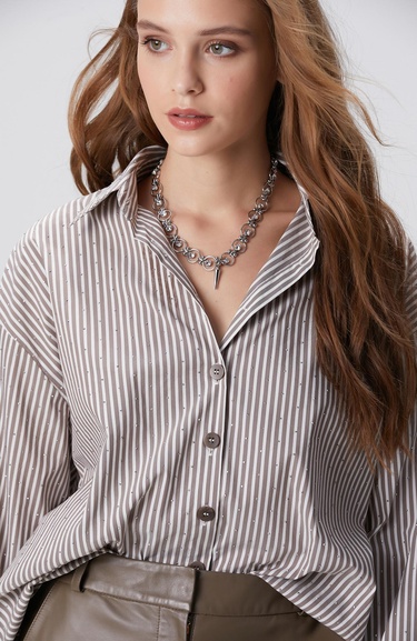  Network Kadın Silver Rengi Kolye