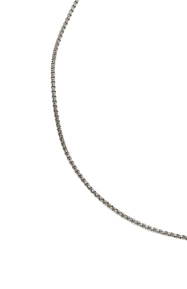  Network Erkek Silver Zincir Kolye