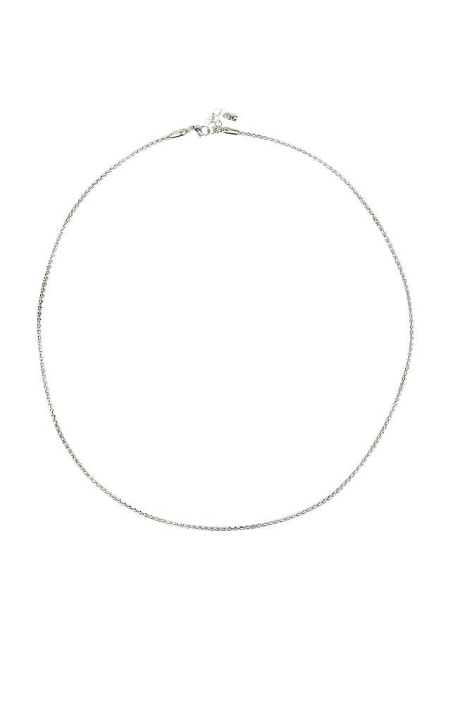  Network Erkek Silver Zincir Kolye