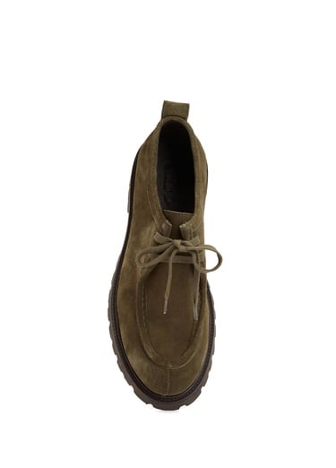  Beymen Club Erkek Haki Deri Ayakkabı