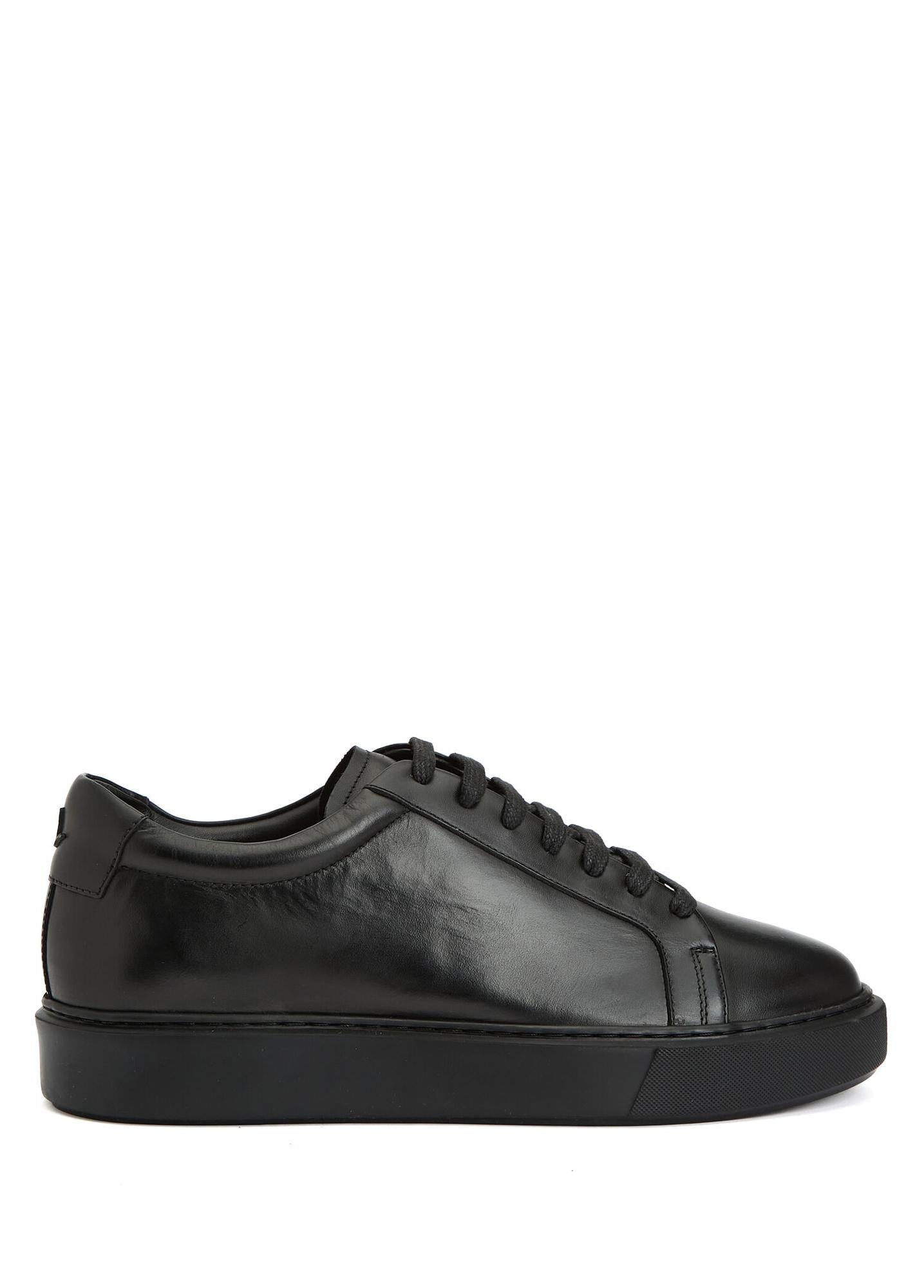  Beymen Club Erkek Siyah Deri Sneaker
