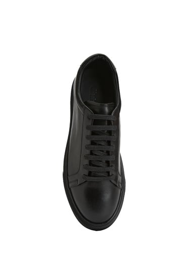  Beymen Club Erkek Siyah Deri Sneaker