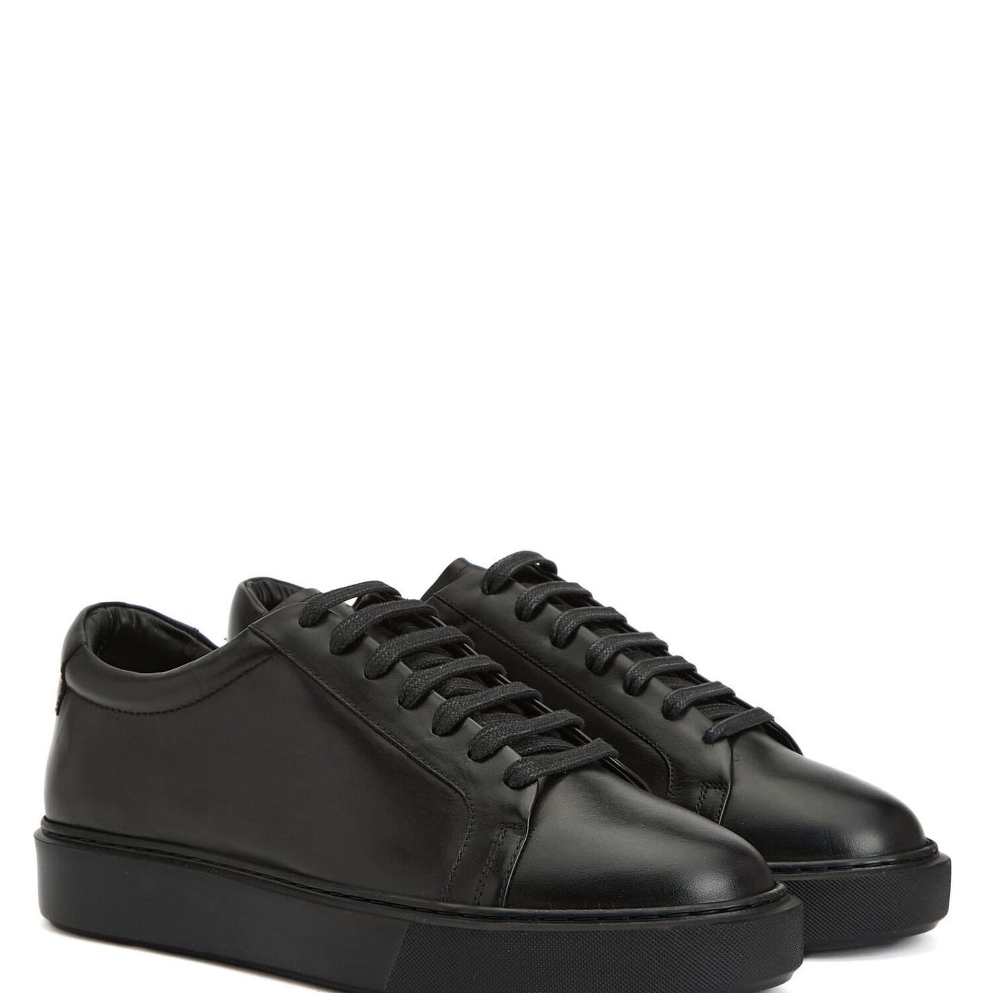 Beymen Club Erkek Siyah Deri Sneaker