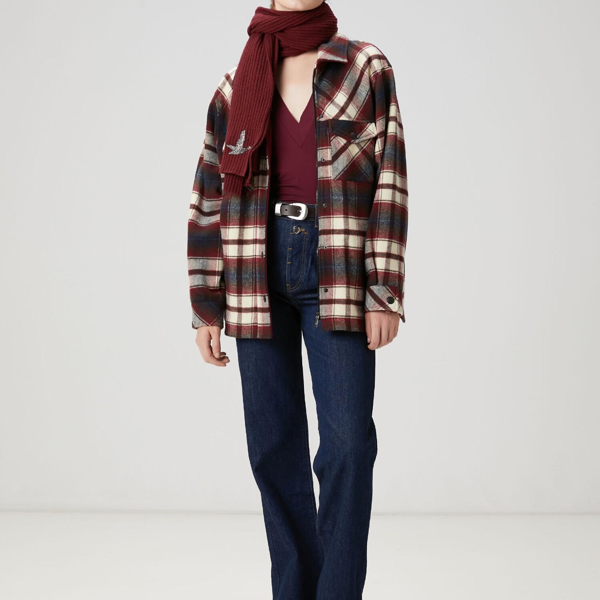 Beymen Club Kadın Bordo T-shirt