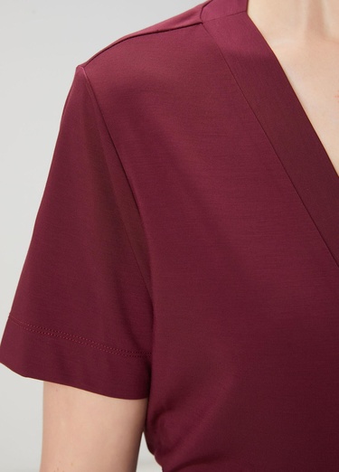  Beymen Club Kadın Bordo T-shirt