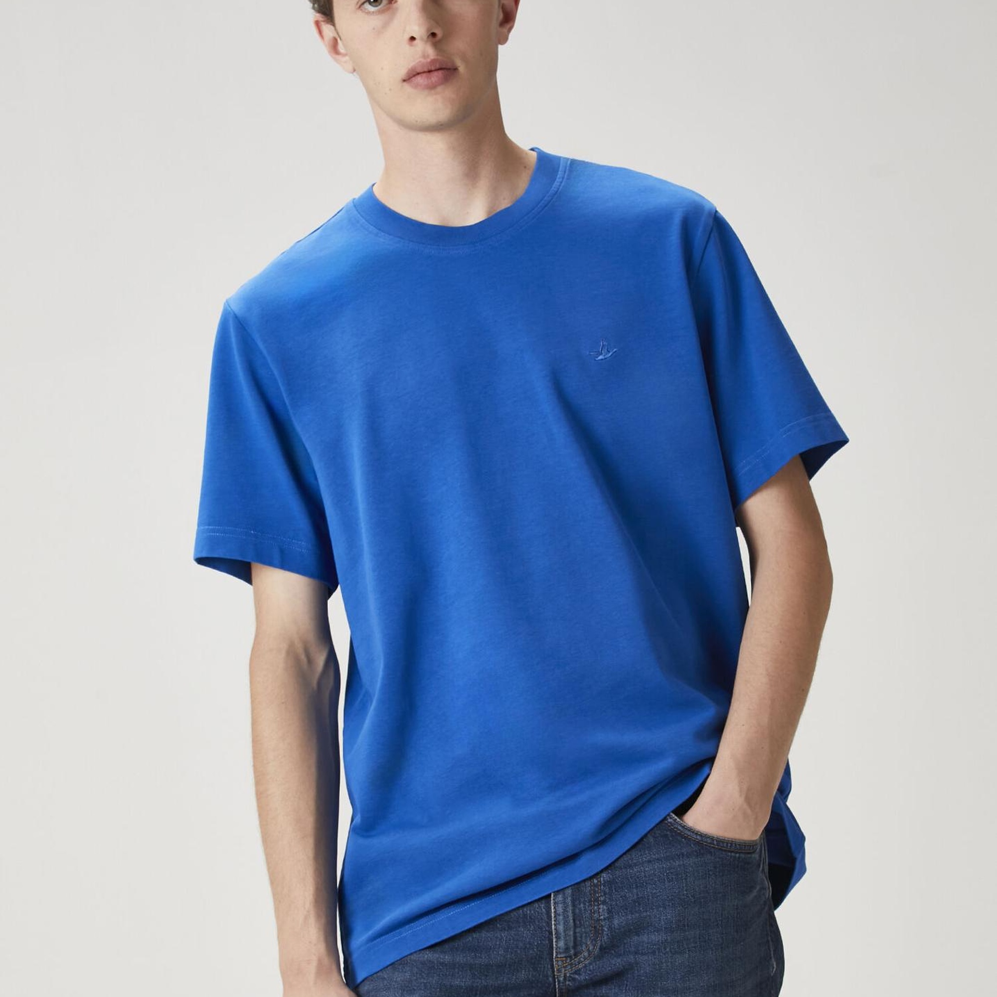Beymen Club Erkek Saks Basic T-shirt