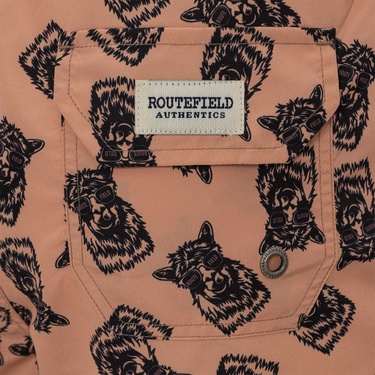  Routefield Valesca Erkek Turuncu Volley Short