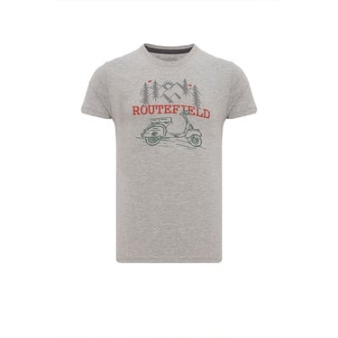  Routefield Thane Erkek Gri Tişört