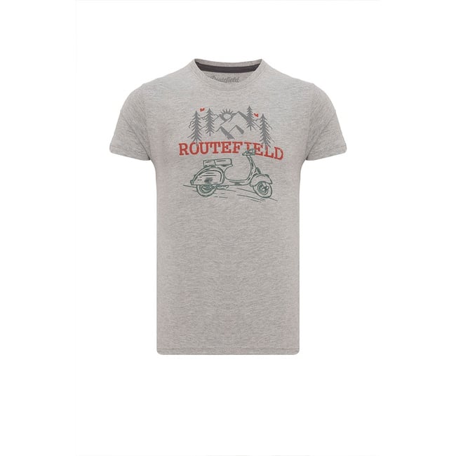  Routefield Thane Erkek Gri Tişört