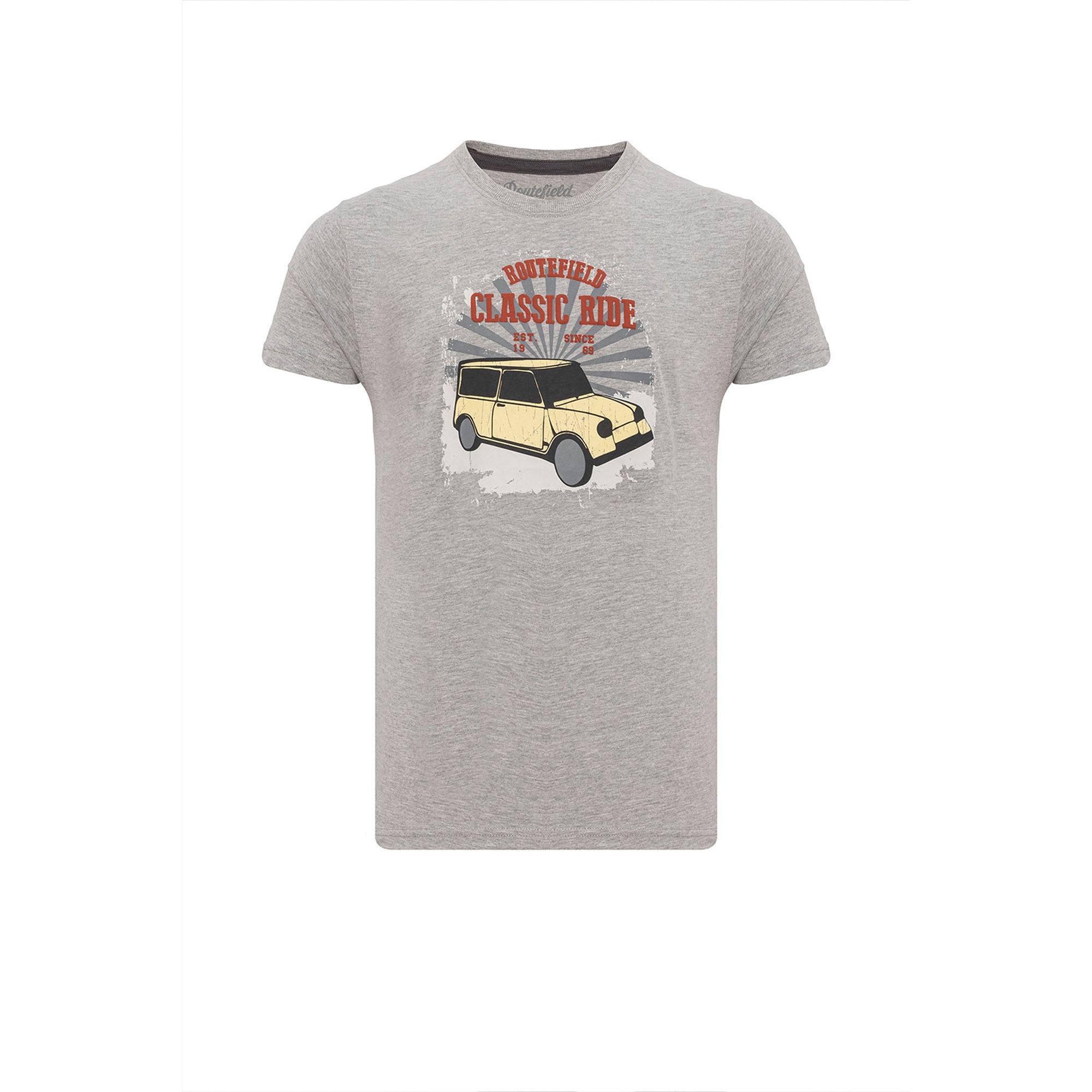 Routefield Truman Erkek Gri Tişört