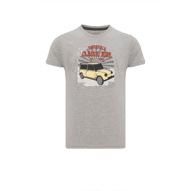  Routefield Truman Erkek Gri Tişört