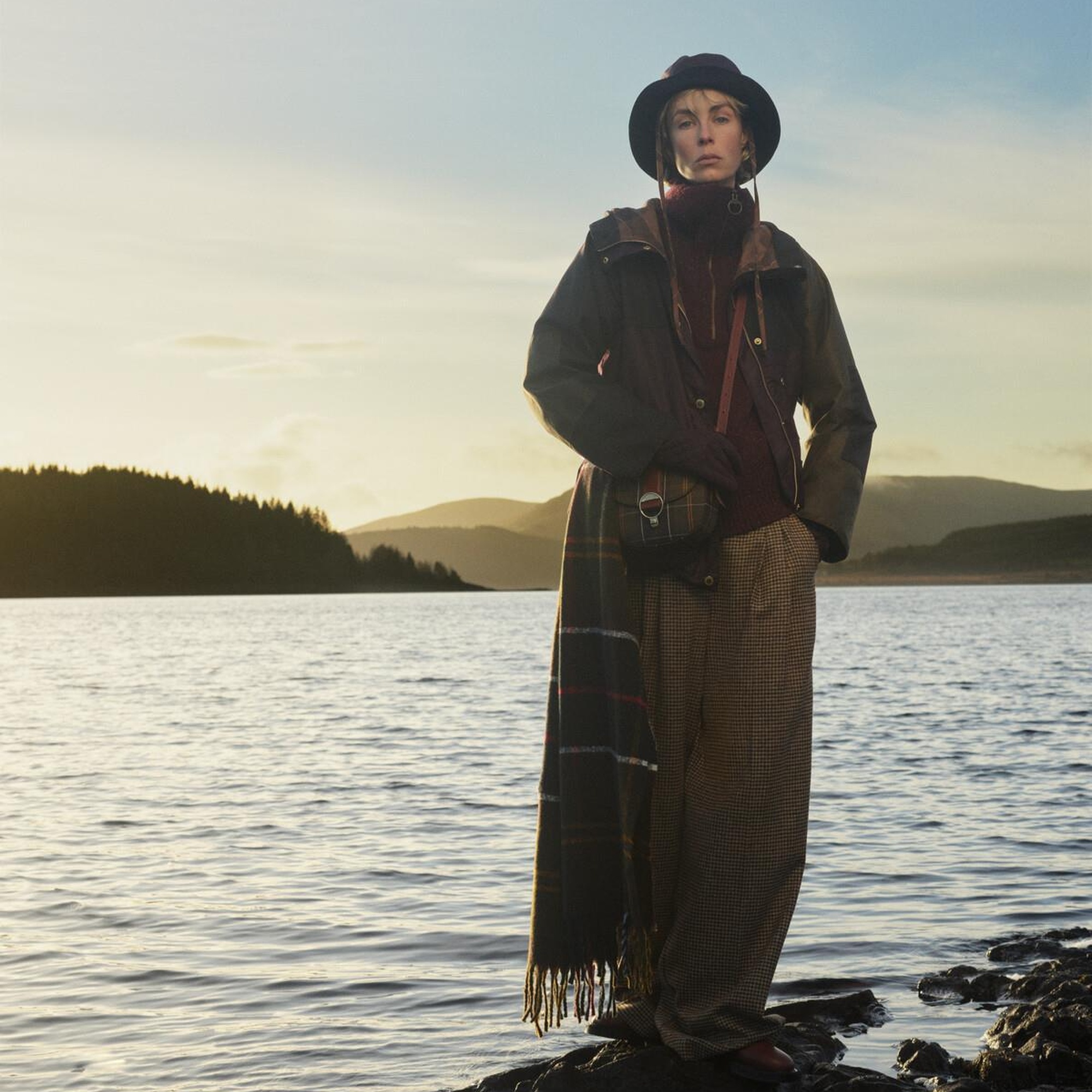 Barbour Brackley Yağlı Şapka