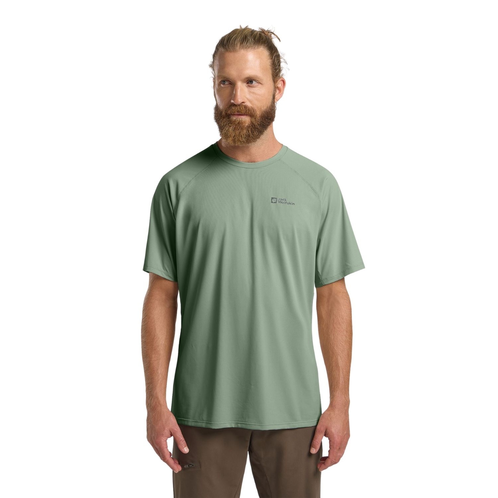 Jack Wolfskin Prelight Swift T Erkek Yeşil Tişört