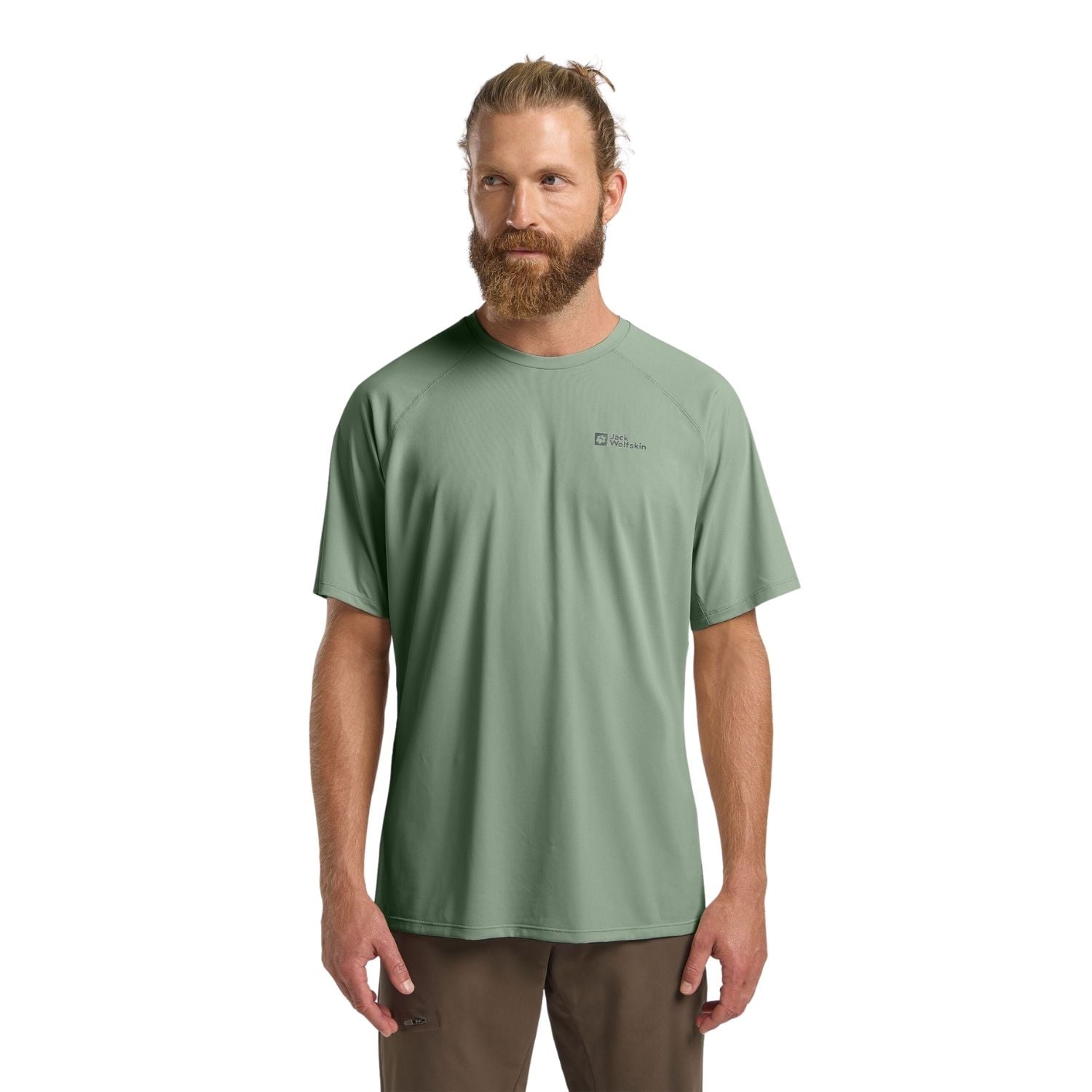  Jack Wolfskin Prelight Swift T Erkek Yeşil Tişört