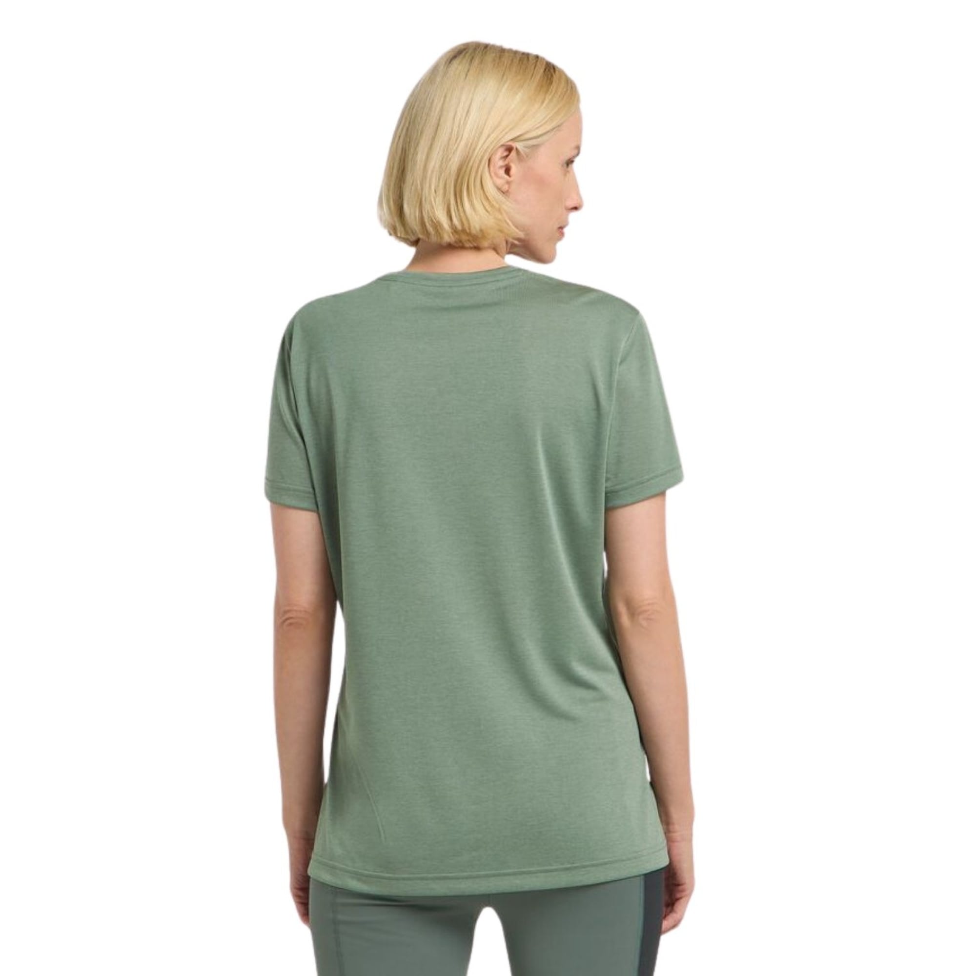 Jack Wolfskin Crosstrail T Kadın Yeşil Tişört