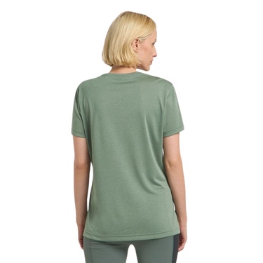  Jack Wolfskin Crosstrail T Kadın Yeşil Tişört