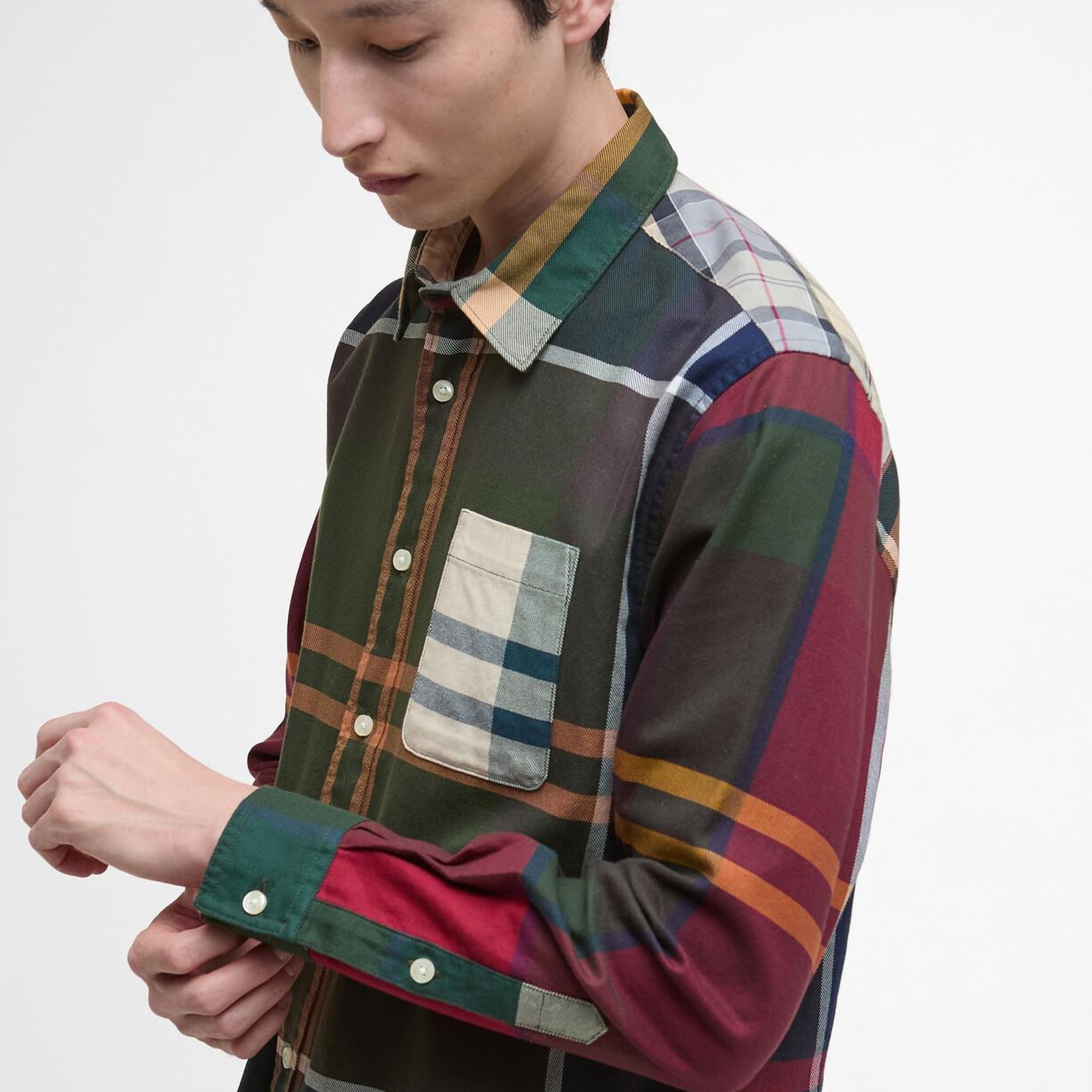 Barbour Patchwork OS Tartan Gömlek