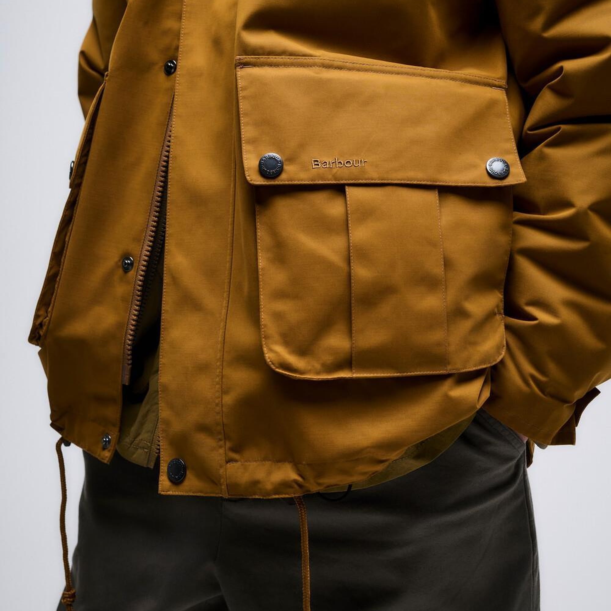 Barbour Re-Engineered Hooded Wading Spey Showerproof Ceket